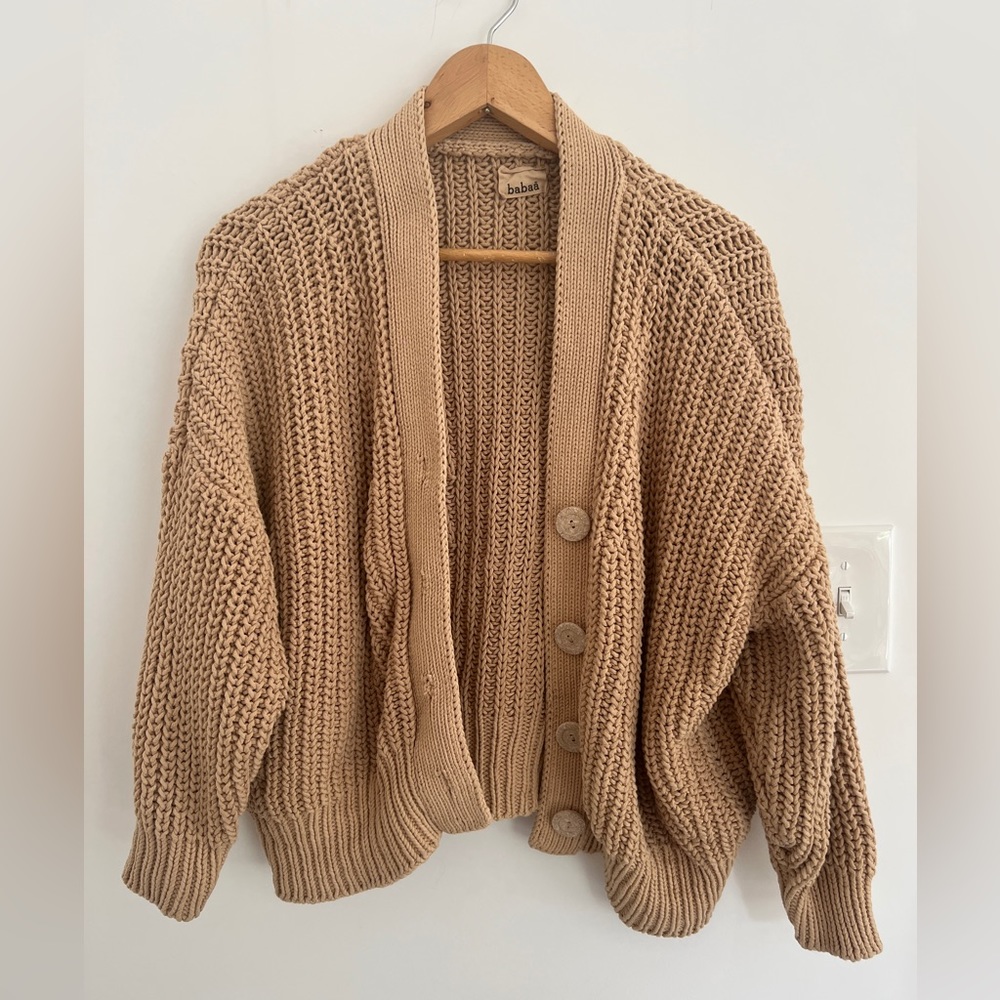 Babaa cardigan No. 18 clay pot